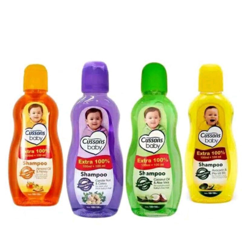 Dầu Gội Đầu Cho Bé Cussons (Hạt Dẻ, Dừa, Bơ, Hạnh Nhân Và Dầu Hạnh Nhân)