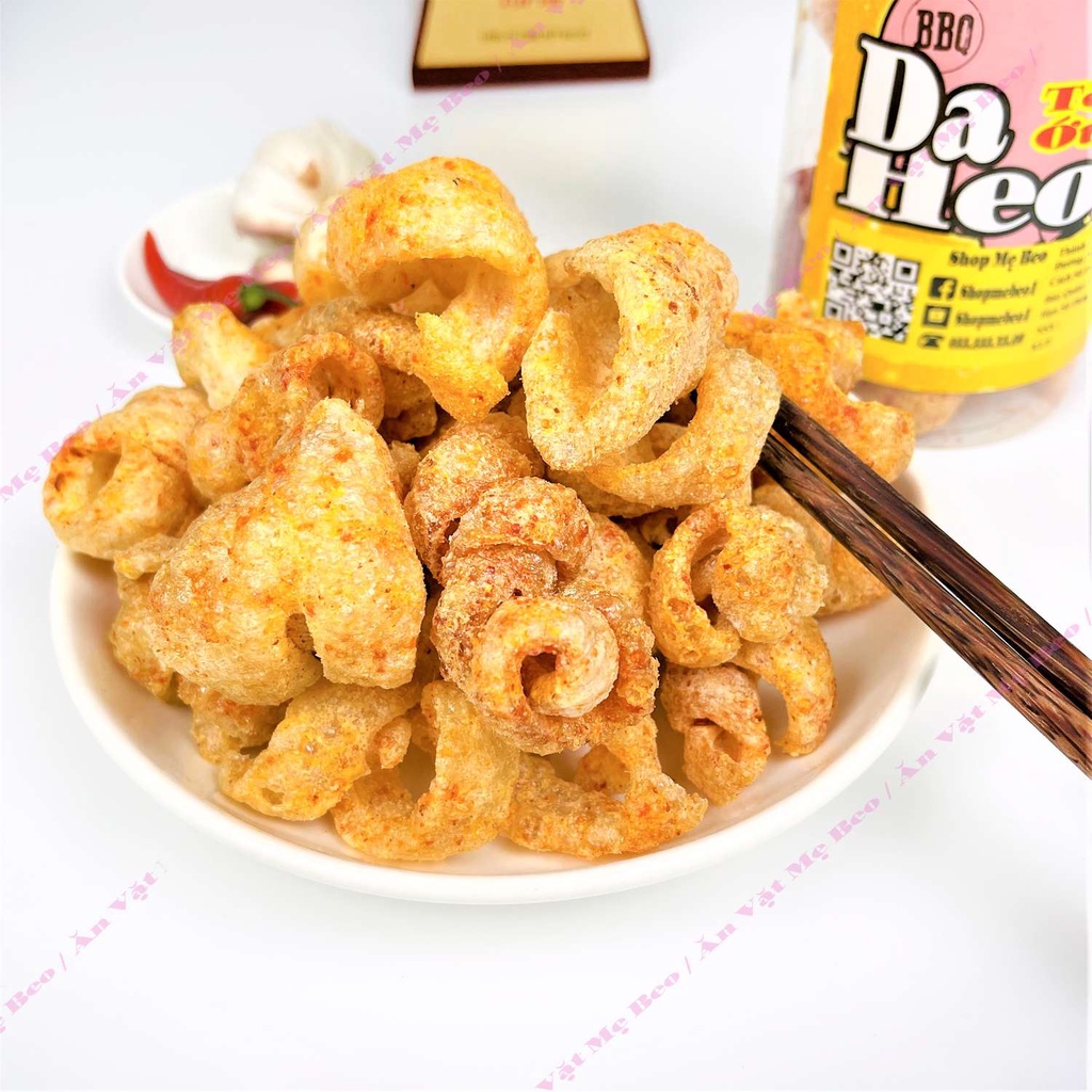 Da heo tỏi ớt chiên giòn 150gr ăn vặt cực ngon | BigBuy360 - bigbuy360.vn