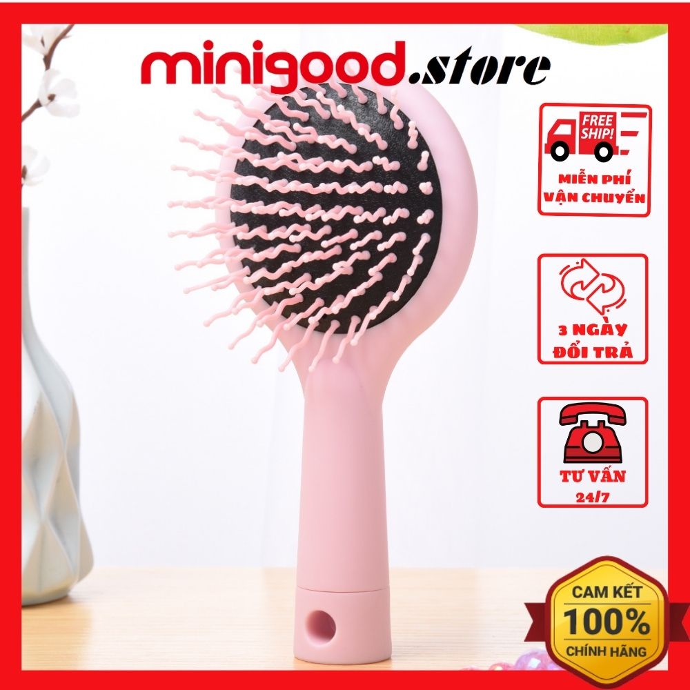 Lược có gương minigood - Kiều dáng đẹp, trẻ trung, thời trang