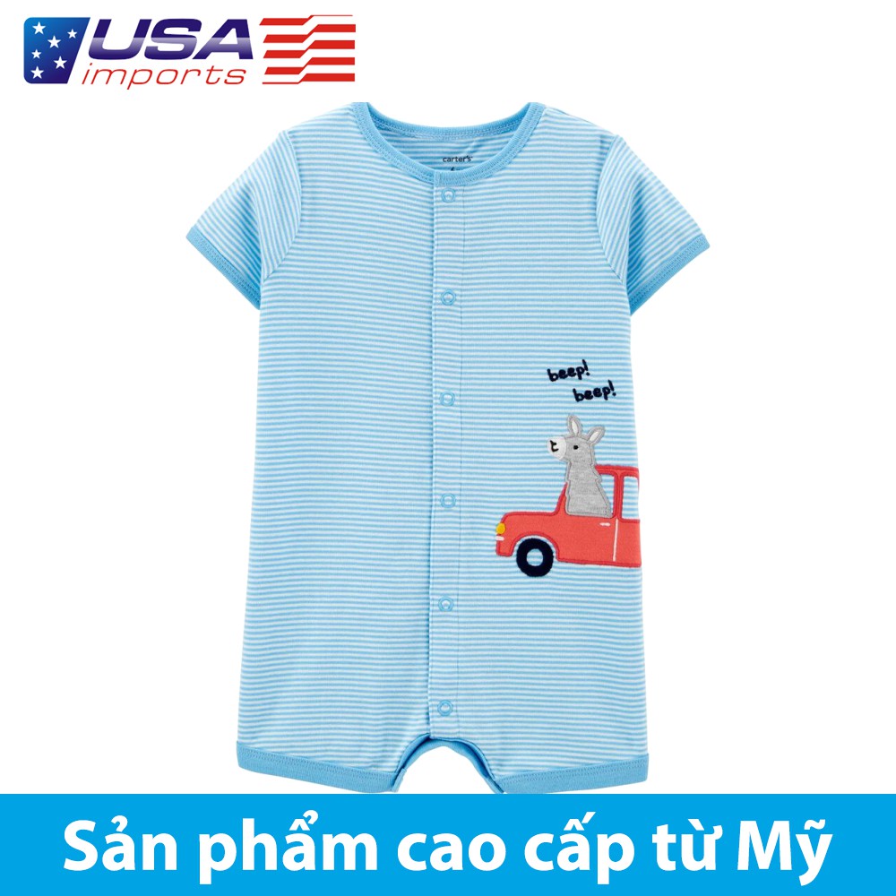 Romper áo liền quần cotton Car-tờ Auth Từ Mỹ (1H511810) | BigBuy360 - bigbuy360.vn