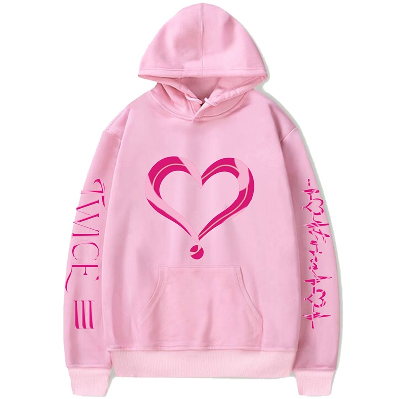 Áo Hoodie Dài Tay In Tên Các Thành Viên Nhóm Nhạc TWICE 4TH WORLD TOUR