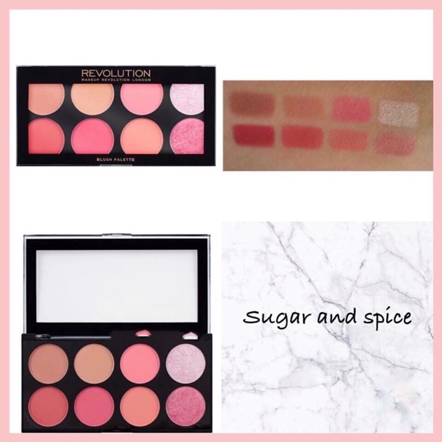 PHẤN MÁ HỒNG "VẠN NGƯỜI MÊ" REVOLUTION ULTRA BLUSH PALETTE