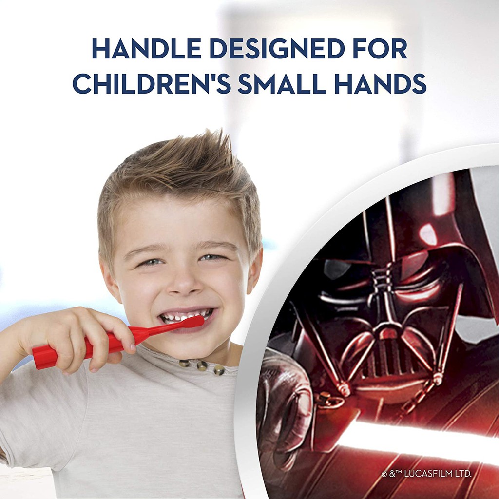 Bàn chải đánh răng cho trẻ em dùng pin Oral-B Pro-Health Stages Star Wars Power Kid's Toothbrush (Mỹ)