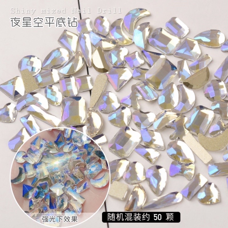 Set 50 đá chân bằng mix