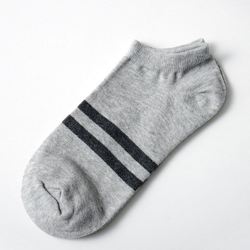 Vớ tất Hàn Quốc 02 sọc cổ thấp cotton thấm hút mồ hôi thoáng mát siêu đẹp ulzzang