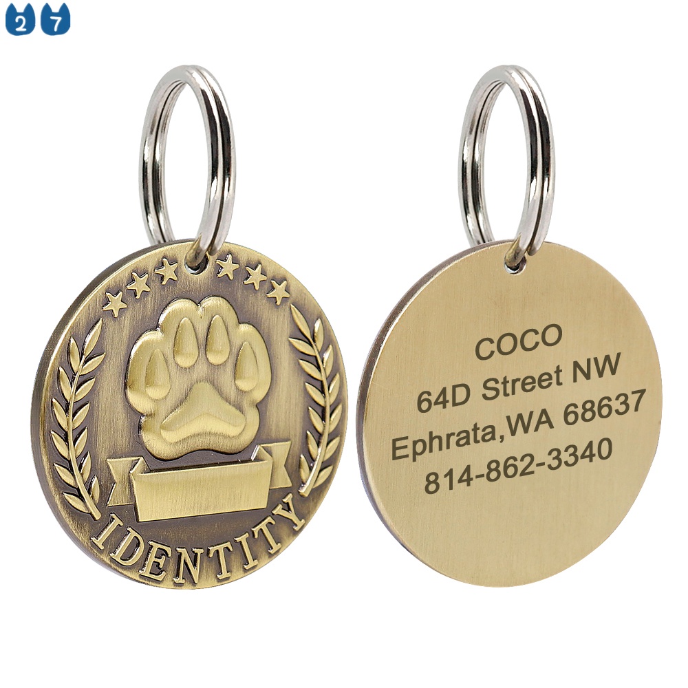 Bảng Tên ID Cá Nhân Hóa Chống Mất Cho Thú Cưng 27 Thú Cưng