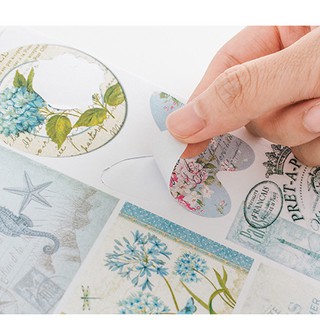 Cuốn sổ sticker dán Rosy Posy 20 tờ Vol 2