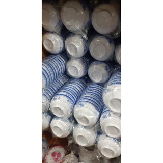 Combo 10 chén cơm nhựa melamine đủ bông