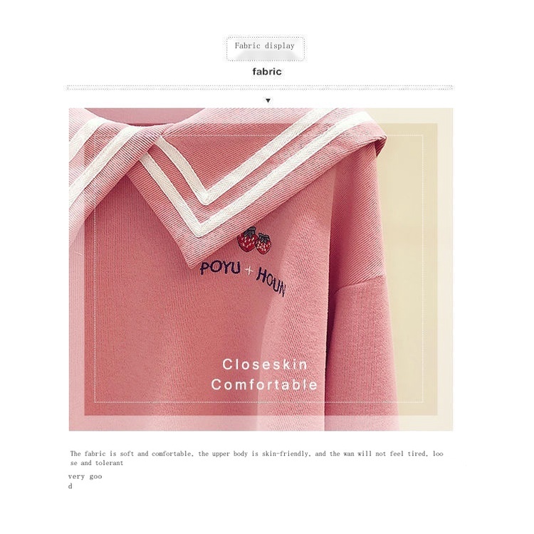 Áo sweater Tay Dài Cổ Thủy Thủ Màu Trơn Phong Cách Hàn Quốc Thời Trang Mùa Thu 2022 Mới Dành Cho Bé Trai Bé Gái