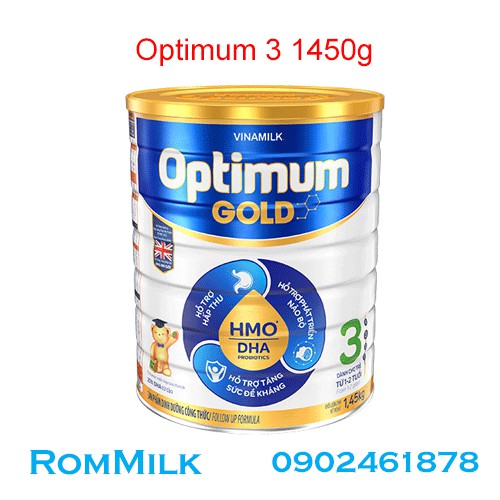 Sữa Optimum Gold 3, 4 1.45kg ( Date Mới Nhất )
