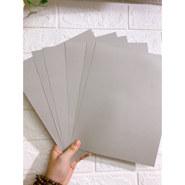Giấy mĩ thuật kích thước 19x24cm dùng để làm đồ handmade - Định lượng 180gsm