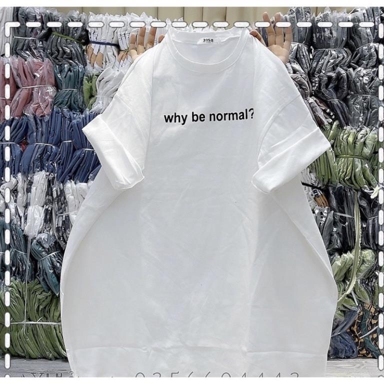 [Rẻ Vô Địch] Áo Thun 3158 Form Rộng Nam Nữ Chất Cotton Khô Why