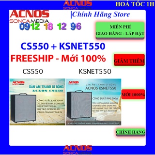 Mua  Mã ELHAMS5 giảm 6% đơn 300K  Dàn Âm Thanh Di Động ACNOS CS550 - ACNOS KSNET550