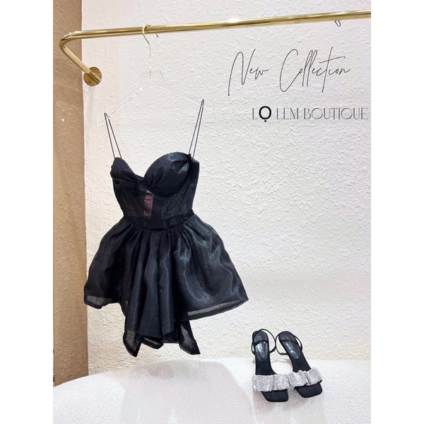 Set áo peplum bèo cúp ngực + Quần short