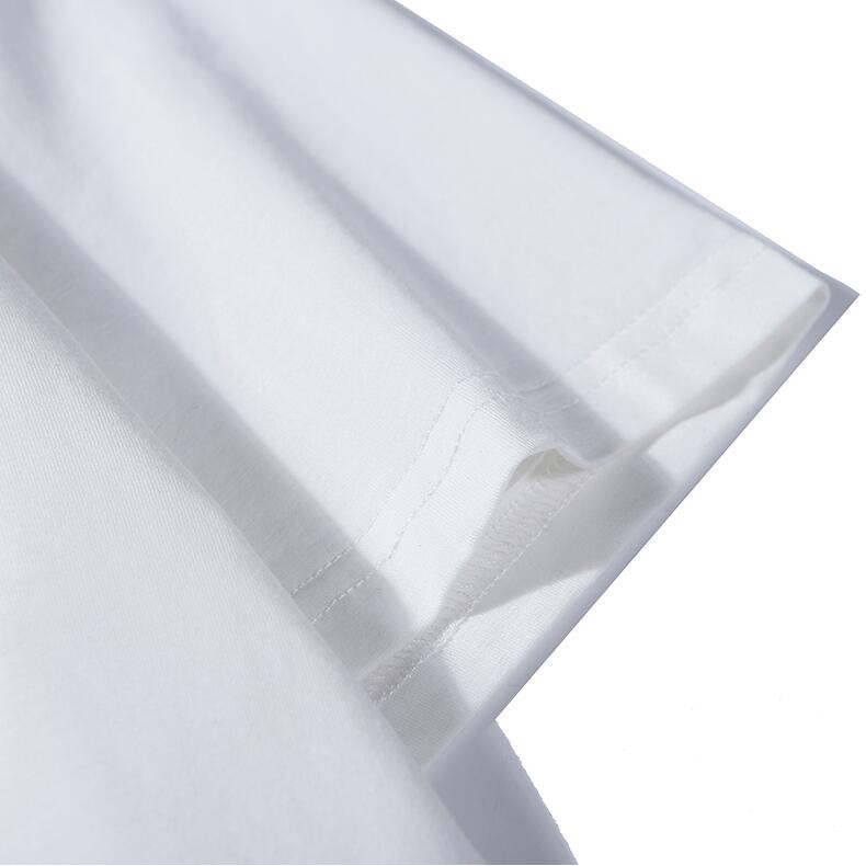 Áo thun cotton tay ngắn in chữ Burberry thời trang cho nam và nữ