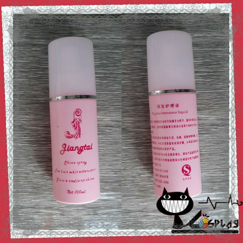 Nước dưỡng wig  Nước dưỡng tóc giả  Xịt dưỡng wig  Làm mềm, gỡ rối và phục hồi tóc giả tại Miu Cosplay