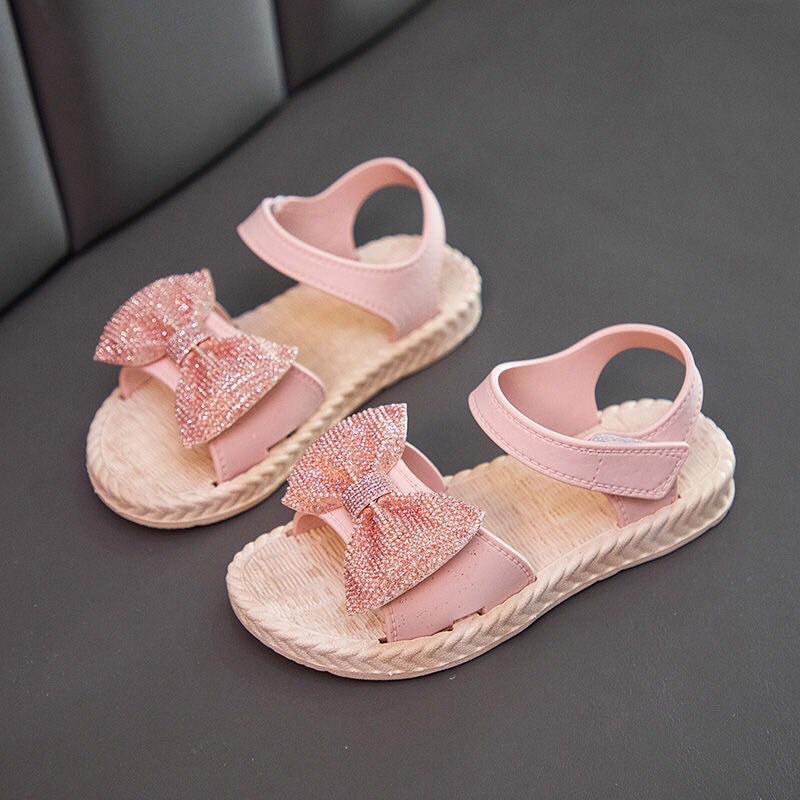 Sandal hình nơ ngộ nghĩnh cho bé gái