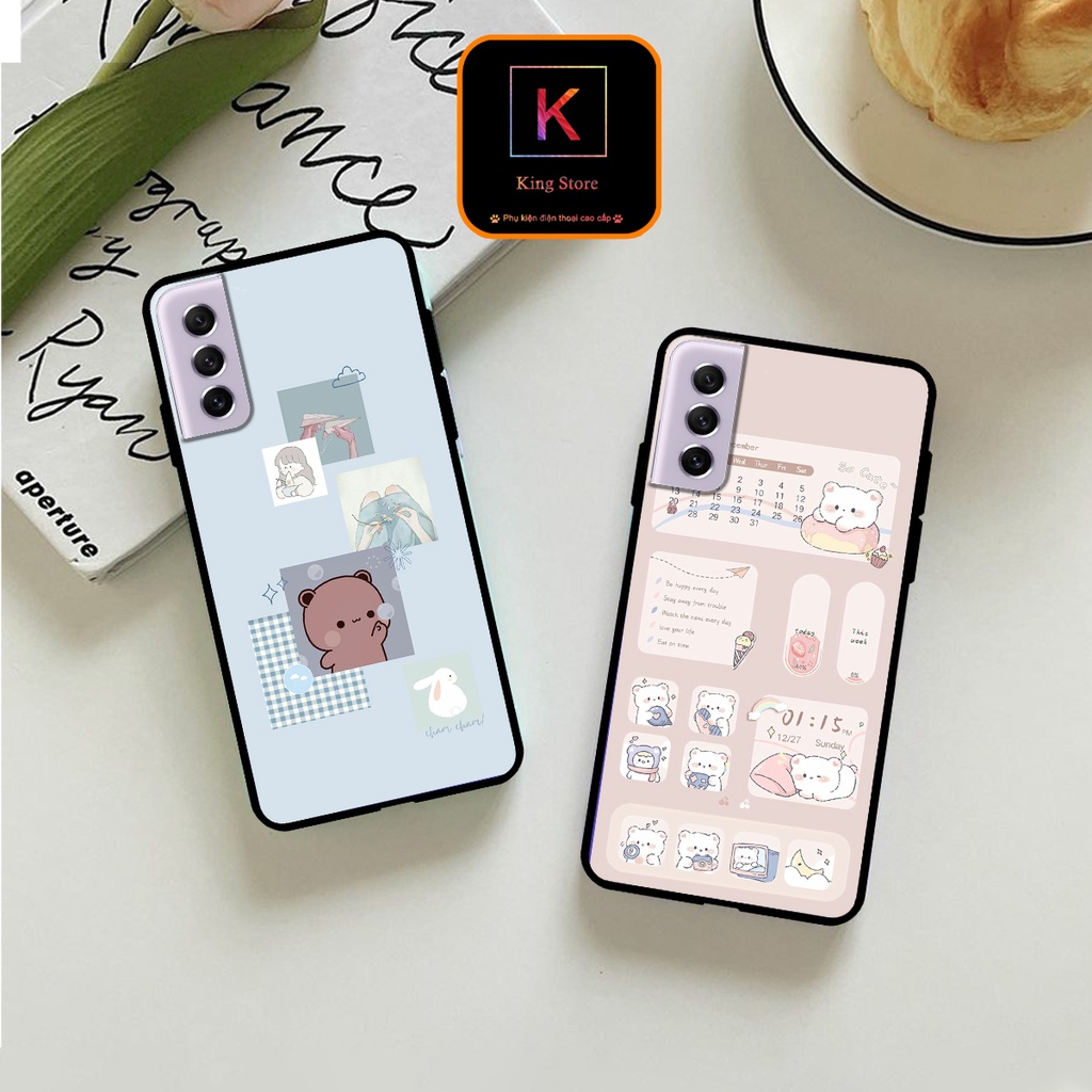 Ốp lưng Samsung S21 - S21 FE  - S21 PLUS - S21 ULTRA in hình thỏ con siêu đáng yêu_KINGSTORE.HN_Ốp SS