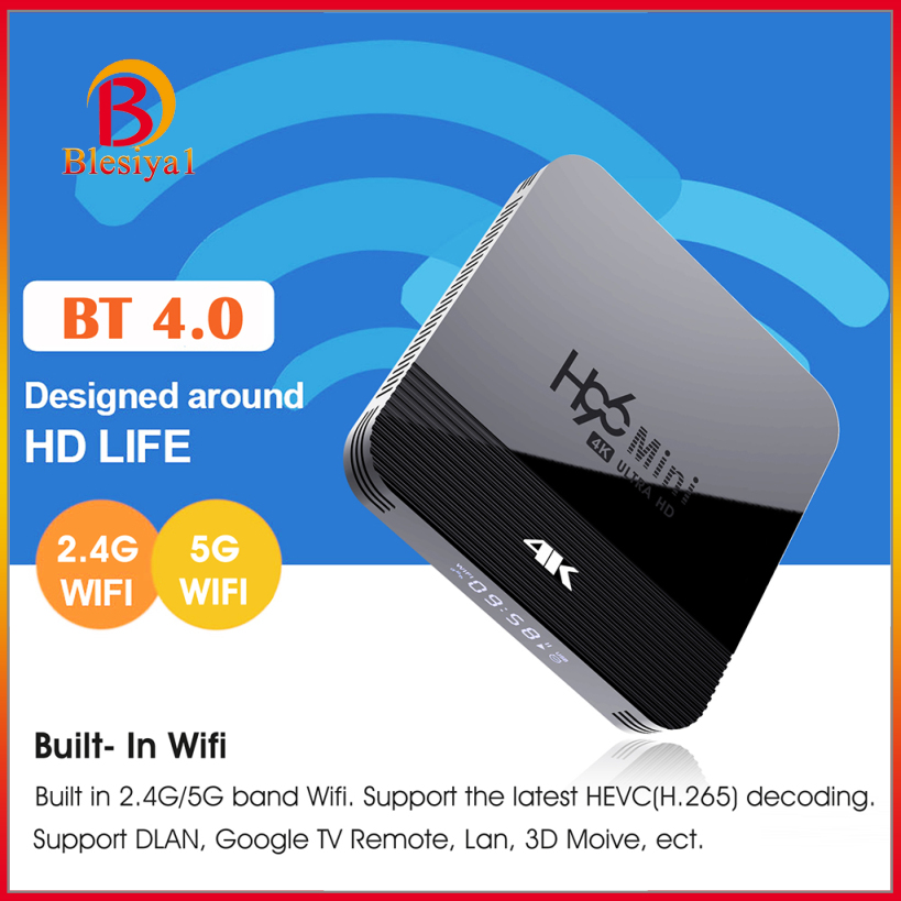 Thiết Bị Chuyển Đổi Tv Thường Thành Smart Tv Android 1 9.0 H96 Mini H8 Rk3228A 2.4g / 5g Wifi 2 + 16gb Us