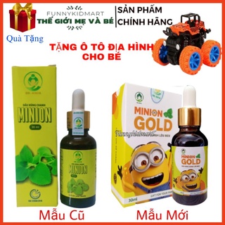 Dầu húng chanh Minion - Tinh dầu Húng chanh minion tăng đề kháng + Tặng