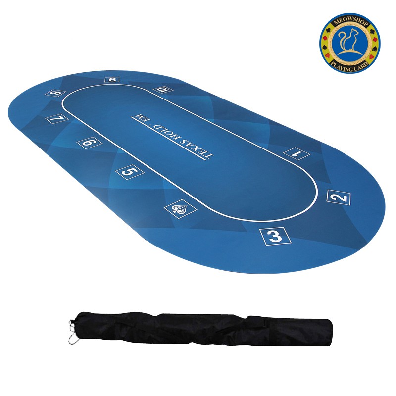 Thảm poker cao su Gameland cao cấp chính hãng 1.8m x 0.9m/ 2m x 1m