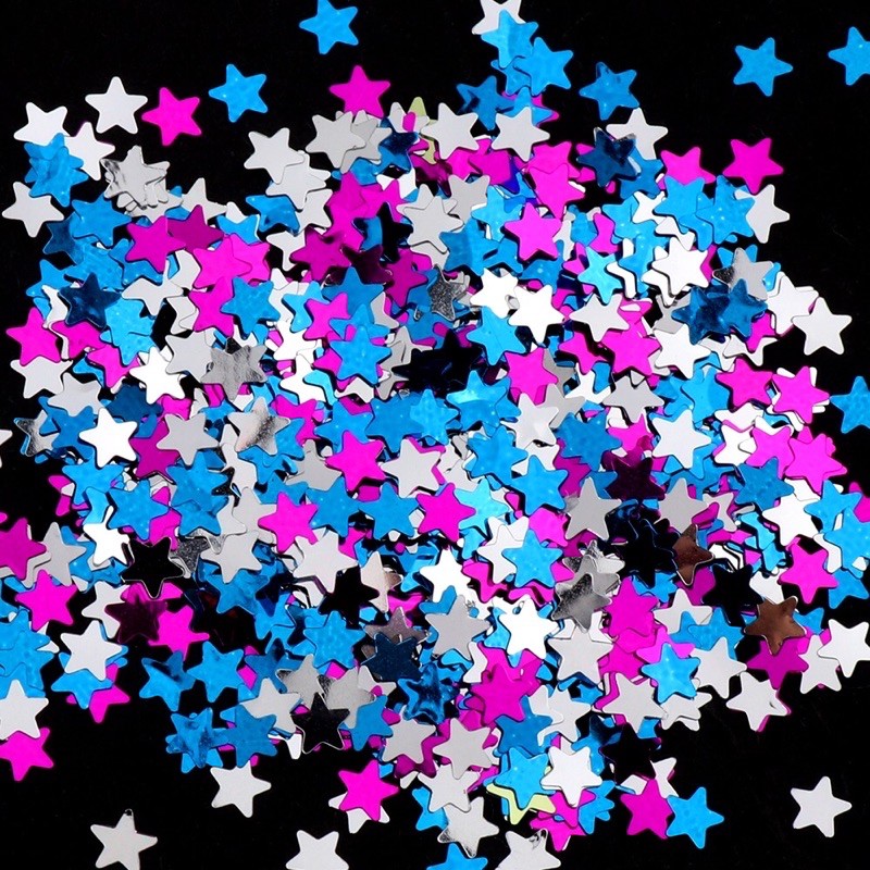 Sequin kim tuyến ngôi sao trang trí móng