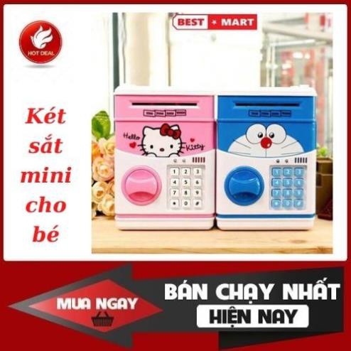 Két sắt điện tử mini, thông minh quà tặng dành cho bé.yêu