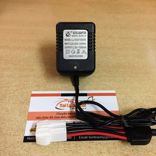 Sạc pin ô tô điều khiển từ xa 9.6V chân cắm EL6P 6 chân