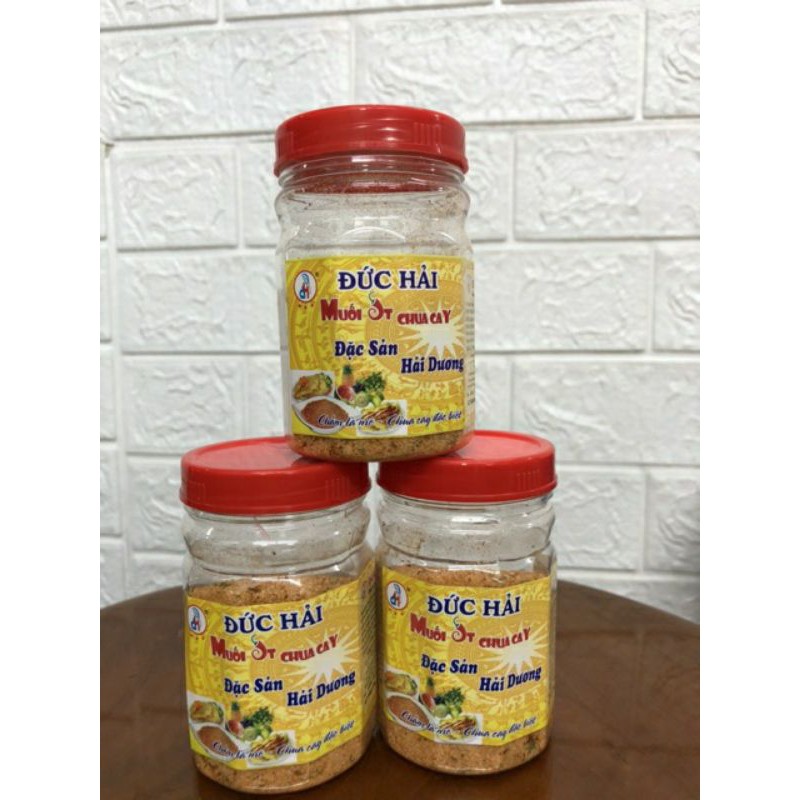 Muối chấm chua cay Hảo Hảo Đức Hải lọ 120g.