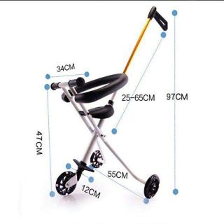 XE ĐẨY 5  BÁNH GẤP GỌN CHO BÉ