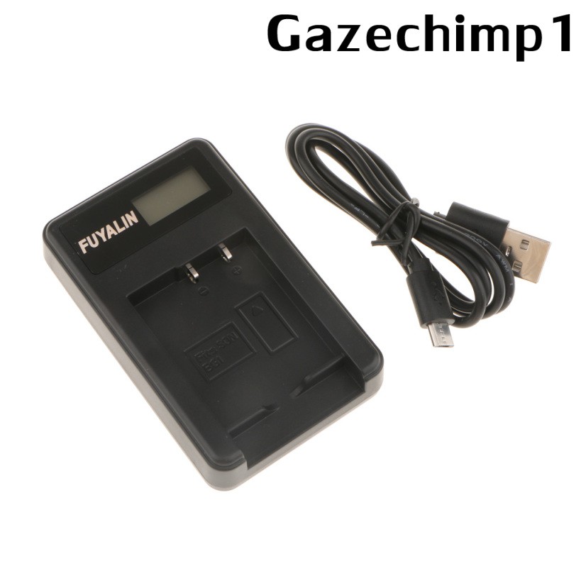 Bộ Sạc Pin Thay Thế Gzechimp1) Np-Bg1 Kèm Dây Cáp Usb Cho Sony W35