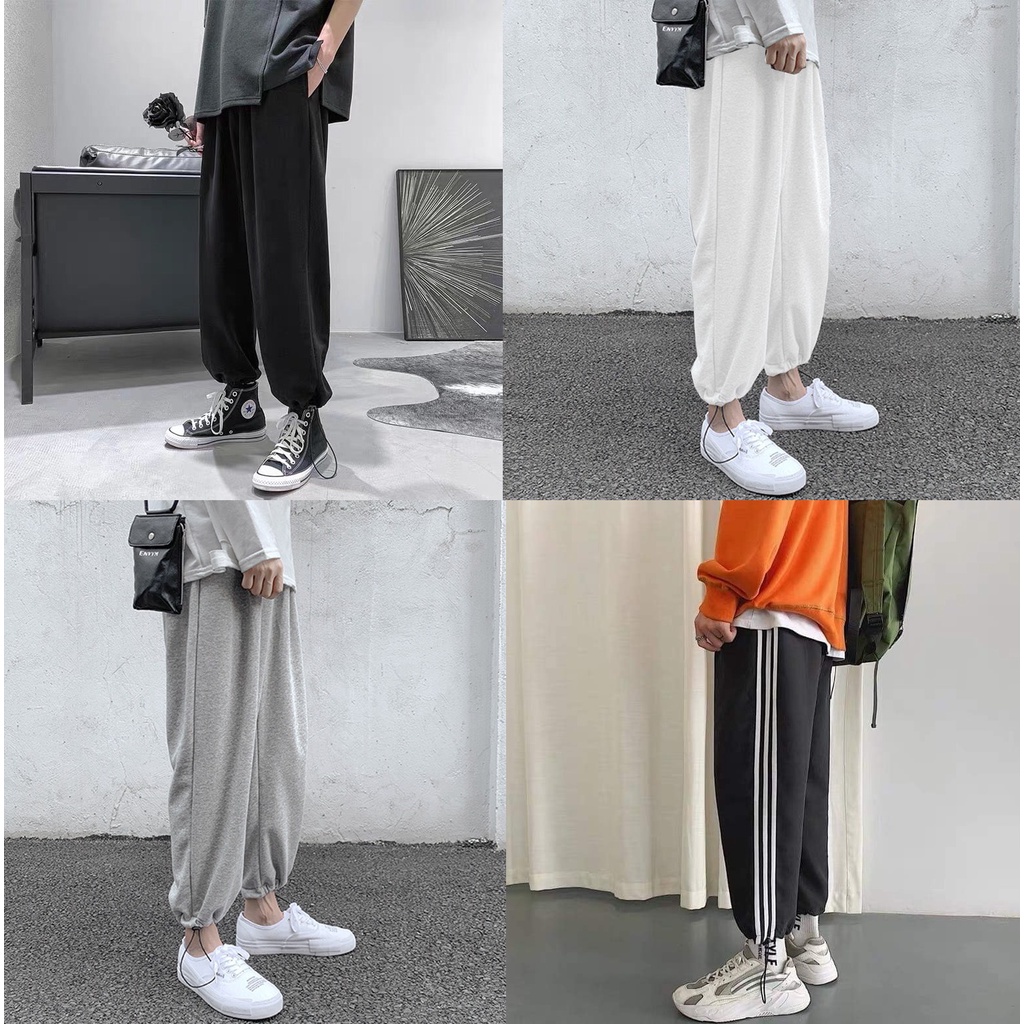 Quần thun dây rút ống ( Size S - 3XL tương ứng 30kg -100kg )