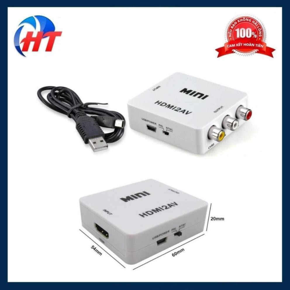 Box Chuyển mini HDMI Ra AV