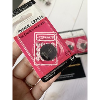 1 Viên Pin Đồng Hồ Maxell Cr2016 lithium 3V (Pin CMOS) Vỉ 1 viên
