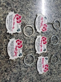 Biển hiệu móc khoá