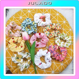Dây buộc tóc scruchies vải đẹp dễ thương xinh cute JULADO DBT06