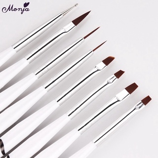 Set cọ vằn 8 cây làm móng,nail