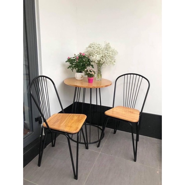 Ghế sắt cafe, ghế tolix, ghế quạt