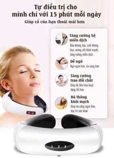 Máy massage vai gáy cổ 3d - có video