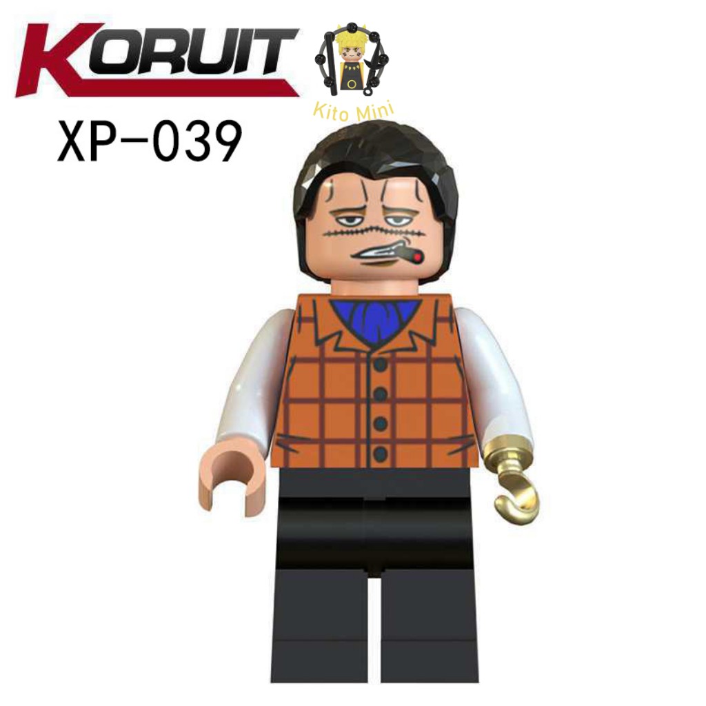 Minifigures Lắp Ráp Mô Hình Nhân Vật Hoạt Hình Truyện Tranh One Piece Luffy Zoro XP036 - 041 Bán Lẻ