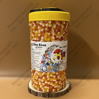 Thạch trái cây 3D Douxian hộp 2.5kg - Hạt nhỏ