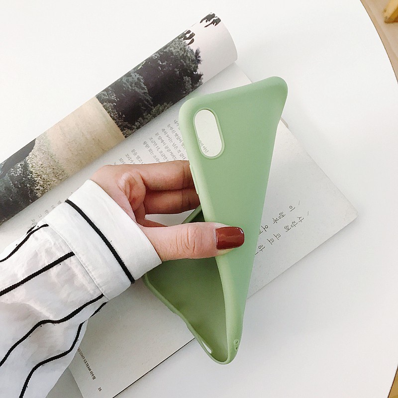 Ốp Điện Thoại TPU Mềm Màu Macaron Cho VIVO 1726 V2040 1716 1808 1814 1820 1815 1929 1714 1902 1901 1906