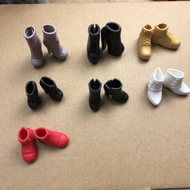 GBB- Giày bốt giày boot cao cổ cho búp bê barbie