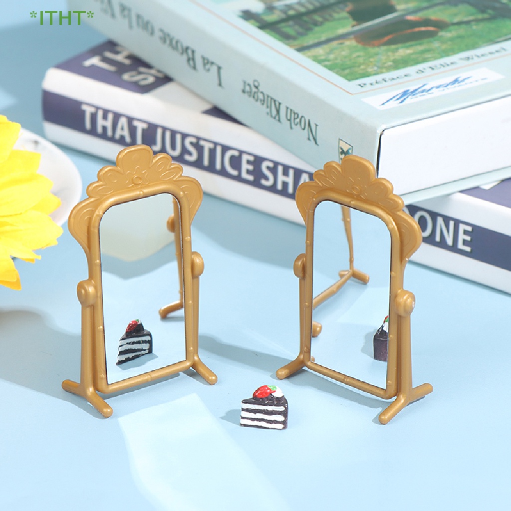 Gương Trang Điểm Mini Tỉ Lệ 1: 12 Dành Cho Nhà Búp Bê Mới