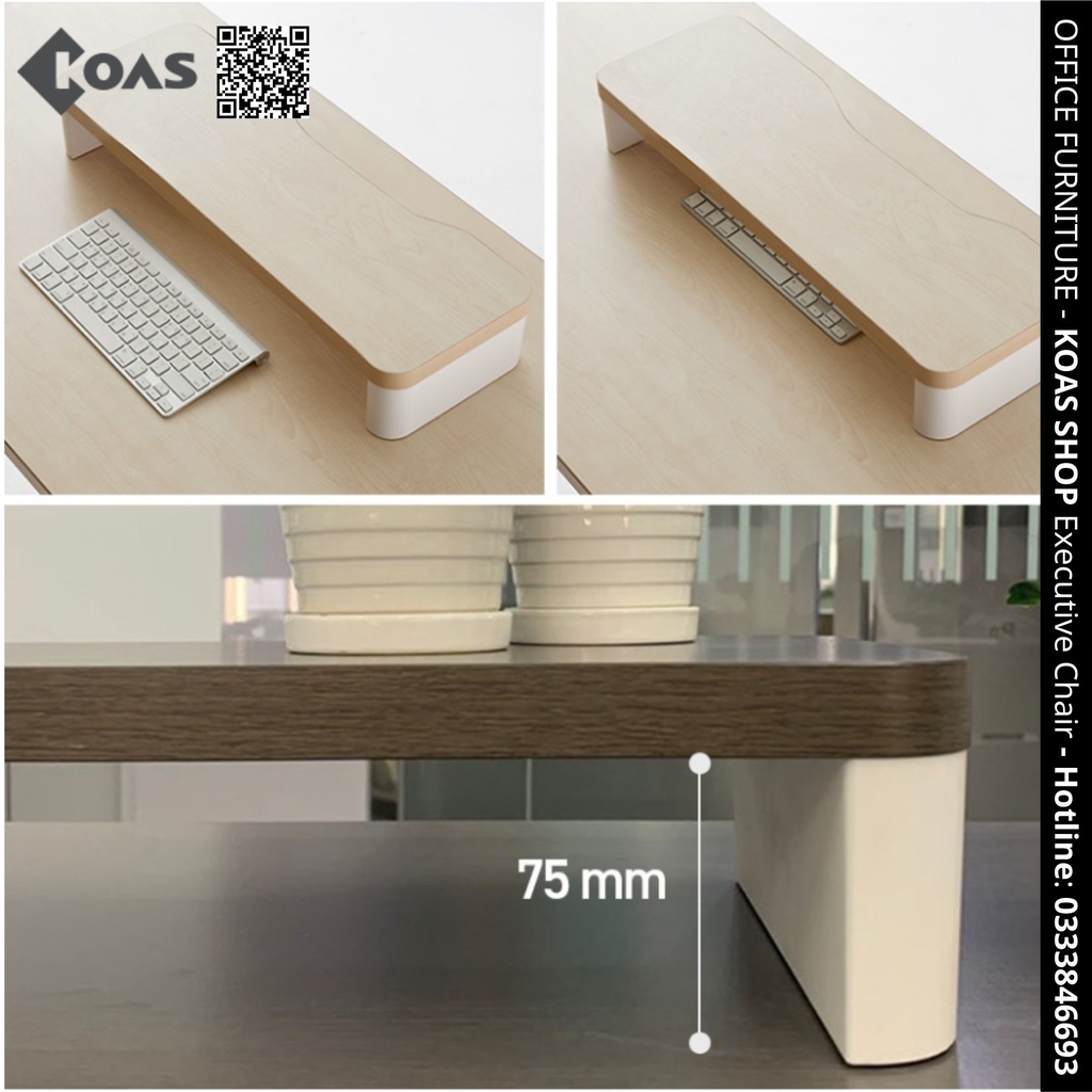 Kệ màn hình máy tính - Monitor stand (Korea Style) Koas OSA0003