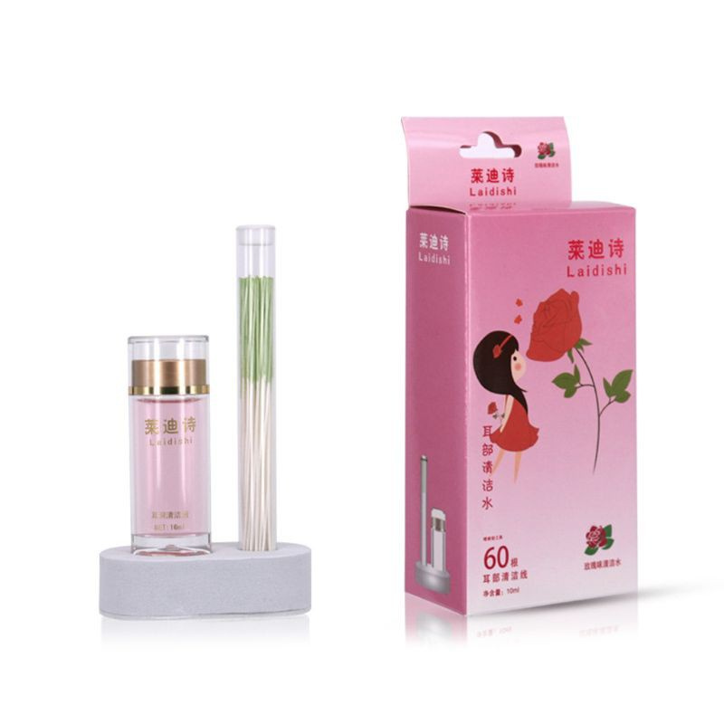 1 Bộ Dụng Cụ Khử Trùng Làm Sạch Lỗ Tai Dùng 1 Lần Tiện Dụng