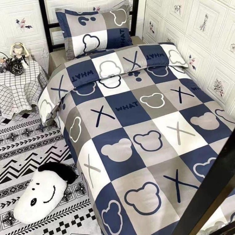 SET VỎ GA + 2 VỎ GỐI GẤU OX