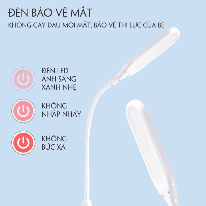 Bàn Ghế Học Sinh, Bộ Bàn Ghế Điều Chỉnh Độ Cao Cho Bé (Đèn, Đỡ Cằm) | BigBuy360 - bigbuy360.vn