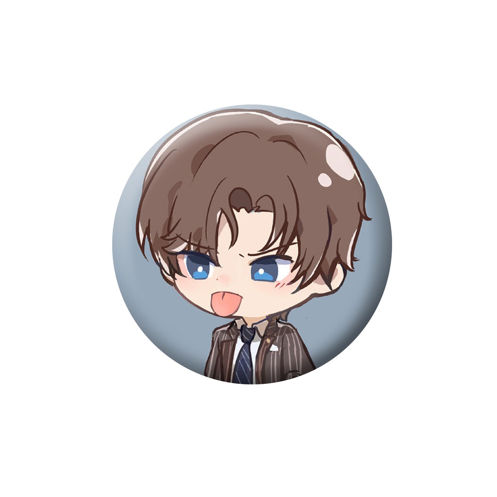 Combo 4 huy hiệu cài áo IN HÌNH Tears of Themis game chibi chibi dễ thương tiện lợi