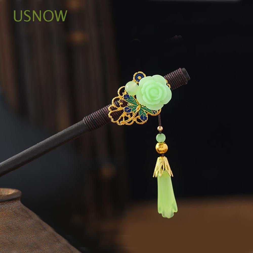 Trâm Cài Tóc Bằng Gỗ Phong Cách Trung Hoa Cho Nữ